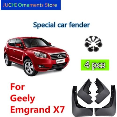 Car Fender Mudguard Splash Flaps Mud Guard Mudflap Accessories for geely emgrand X7 ,GX7