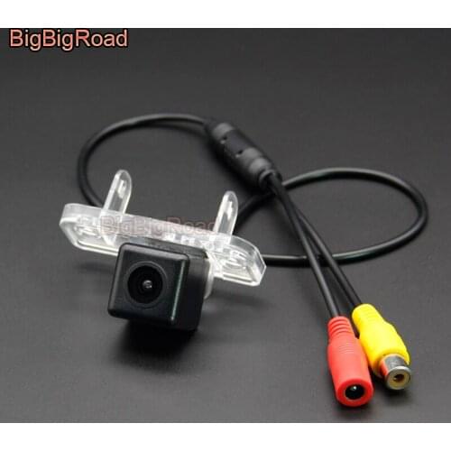 BigBigRoad For Mercedes Benz CLK Class W209 A209 C209 2002-2009 Vehicle Wireless Rear View Parking CCD Camera HD Color Image