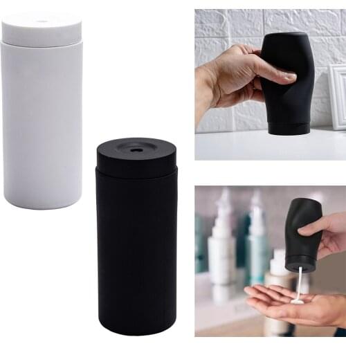 Squeezing Dispenser Kitchen Bathroom Leakproof Refillable Conditioner Lotion Empty Bottle Shampoo Condiments Shower Gel