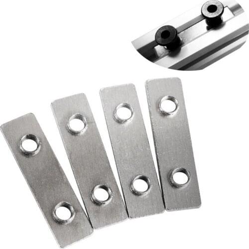 Engraving Machine Aluminum Profile M5 Double Hole T-Nut Double Hole Rectangular Gasket 3D Printer Accessories