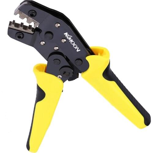 KKmoon JX-48B Professional Wire Crimping Plier Tool Crimpers Engineering Ratchet Terminal Wire Cable Cutter Multi-tool