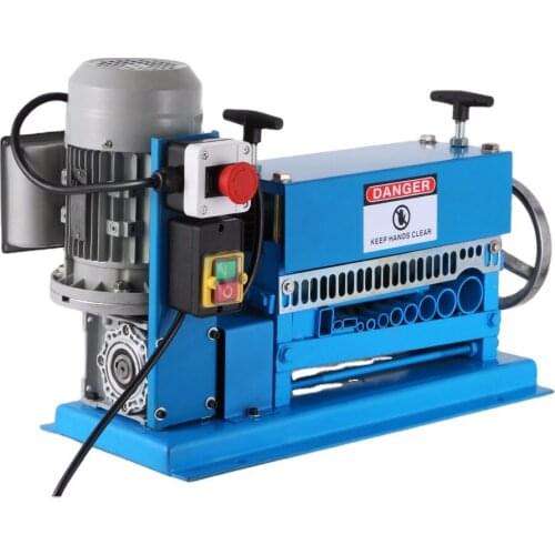 Scrap wire stripping machine Porous automatic small cable stripping machine Scrap copper wire stripping