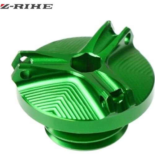 ZRIHE FOR KAWASAKI Z750/S 2004 2005 2006 2007 2008 2009 2010 Accessories Motorcycle CNC Oil Filler Cap Plug FOR Z750
