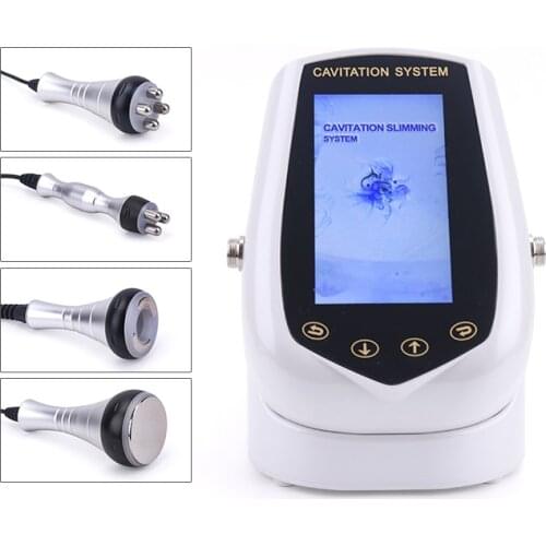 4 in 1 Desktop Fat Exploding Device Ultrasonic Fat Machine Shaping 40K RF Negative Pressure Radio Frequency Beauty Instrument