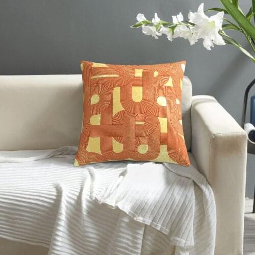 Abstract Geometric Colorful Pattern pillowcase printed cushion cover sofa waist pillow pillow cover