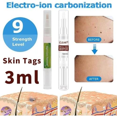 New 3ml Genital Treatment Papillomas Removal of Warts Liquid From Skin Tags Removing Against Moles Remover Anti Verruca Remedy