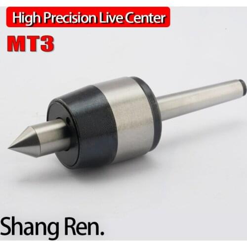 SHANG REN MT3 Live Center with 3 Bearings for Lathe Machine