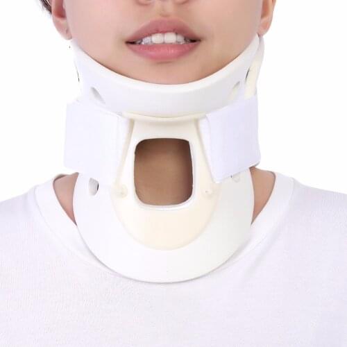 Medical Cervical Neck Brace Traction Collar Immobilizer Chin Support Cervical Orthosis Protector Pain Relief Stiff Corrector