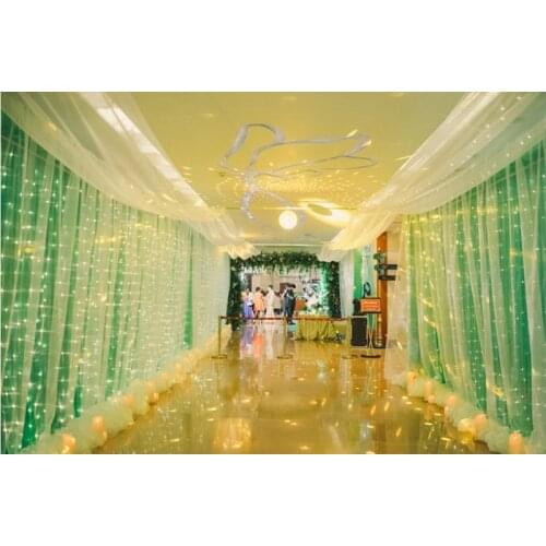 Fairy Festoon With Remote USB String Lights LED Curtain Garland On The Window Christmas Wedding Holiday Decoration For Home 5Z