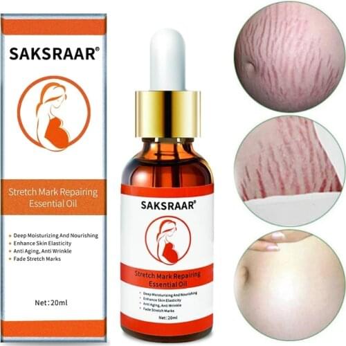 Stretch Marks Remover Essential Oil Eliminate Pregnancy Scars Maternity Repair Anti Winkle Skin Firming Treatment