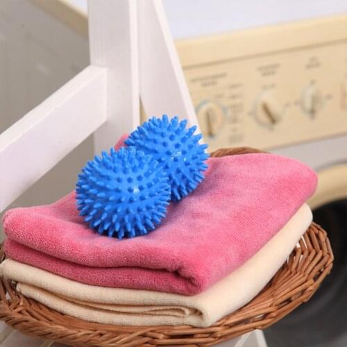 Laundry Drying Fabric Softener Ball PVC Dryer Reduce Wrinkles Balls Reusable Clothes Cleaning Decontamination Washing