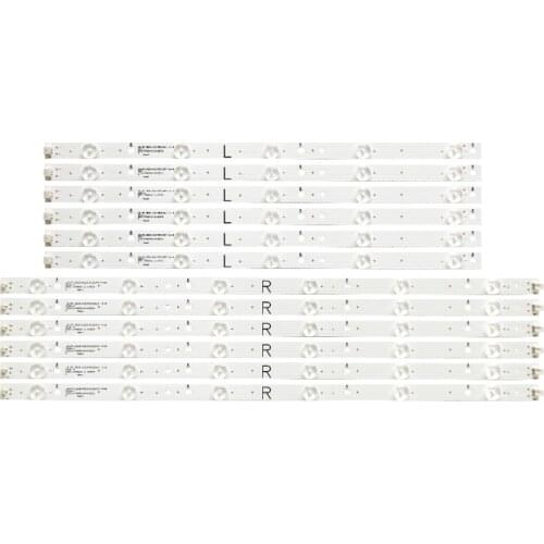 5 kits New LED Strip For AOC TV LD50V02S T5002S LE50D1452 50PFF3655/T3 GJD500611002-X2-L-R LB-PF3528-GJD2P5C506X11-R-B