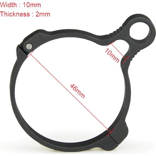 Tactical hunting rifle scope accessories for adjust Magnification 46mm switch view throw lever for riflescope