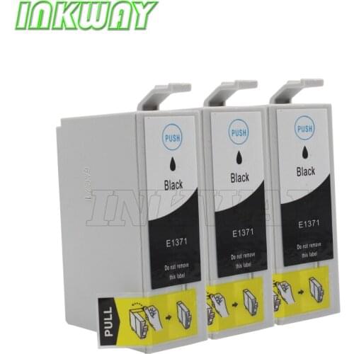 INK WAY T1371 replacement ink for Epson K100 K200 K300 K105 K205 K305,3 pcs