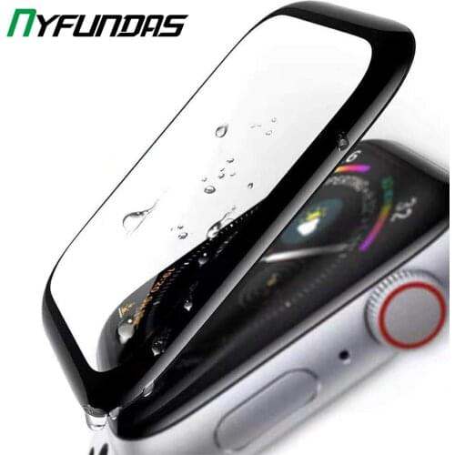 Tempered Glass Screen Protector For iwatch Apple Watch Series 5 4 3 2 1 44mm 40mm 42mm 38mm 38 40 42 44 mm verre Film Protection