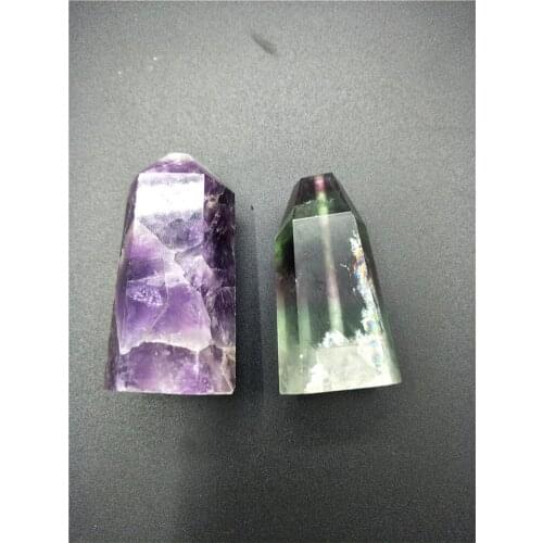 2pcs Free Shipping ! natural crystal somking pipe quartz wand pipe new products