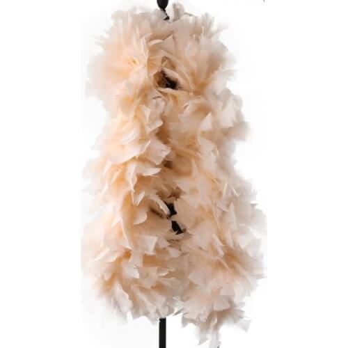 200gram Fulffy Leather pink Turkey feather Boa Big Decorative feathers Scarf Wedding Party Shawl Decoration Crafts