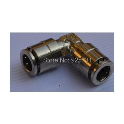 90 Degrees Euqal Elbow, Brass Nickel Plated Brass Pneumatic-in- Fittings,Tube 8mm-8mm