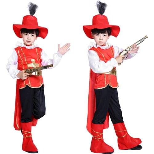 Halloween childrens clothing Gladiator Roman warrior cute little childrens red cape Roman warrior red warrior costume