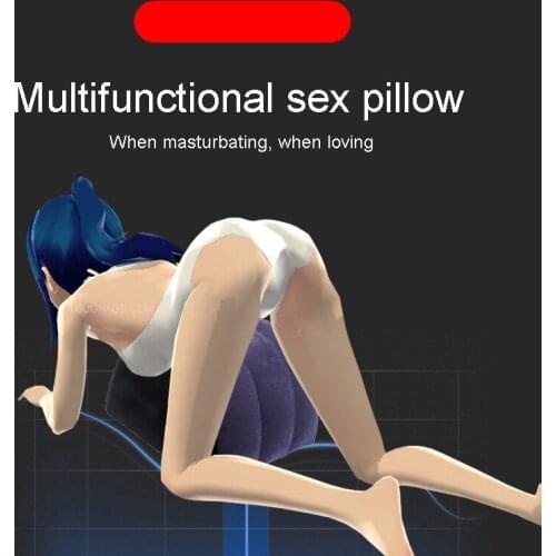 Flocking Inflatable Sex Pillow For Women Love Position Cushione Sex Furniture Erotic Sofa Adult Games Sex Aid Toys For Couples