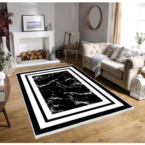 FM2012 Decorative Carpet Non-Slip Base Rug Fabric Kitchen Livingroom Accessory Modern Original bedroom decor living room home