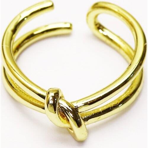 10 piece Metal rings Open Simple jewelry Rings jewelry rings Gold color rings Gift for women jewelry Gift 51326