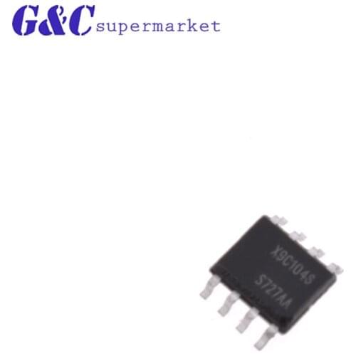 5pcs 100% New X9C104 X9C104SIZ sop-8 Chipset