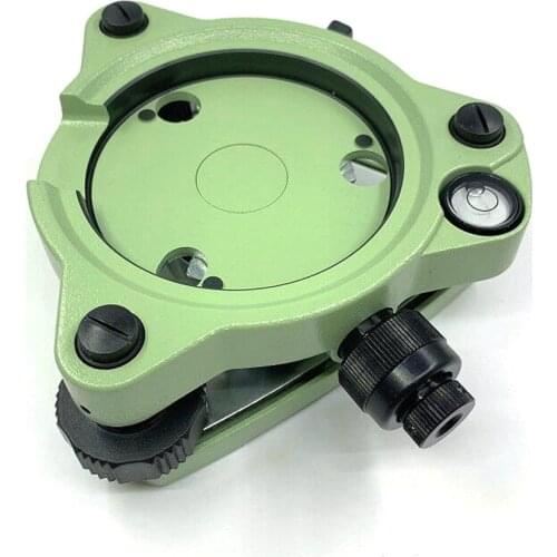 NEW Replace + Optical Plummet green Tribrach for Topcon Sokkia Nikon Trimble Total station gps prism black tribrach yellow base