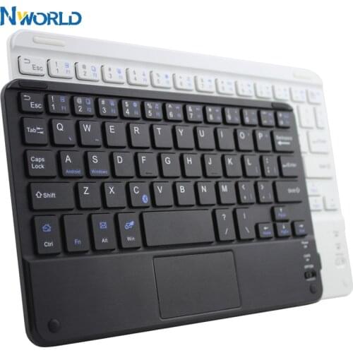 New 7 inch Universal Windows Android Tablet Wireless Bluetooth Keyboard with Touchpad For Samsung Tab Microsoft