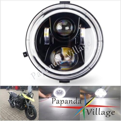 Motorcycle 12V LED Front Light Replacement DRL High/Low Beam Headlight Assembly For Suzuki DL250 V-Strom 2017 2018 2019