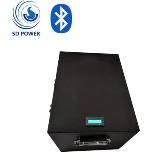 Rechargeable high capacity deep cycle lifepo4 lithium 48v 100 ah battery