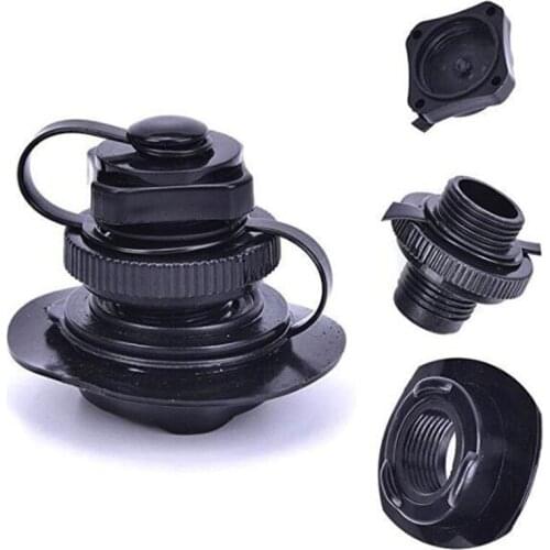 Durable Plastic Safety Air Valve Mouthpiece One-Way Inflatio For Inflatable Boat Rubber Kayak Tender Raft Mattress Air Mattress