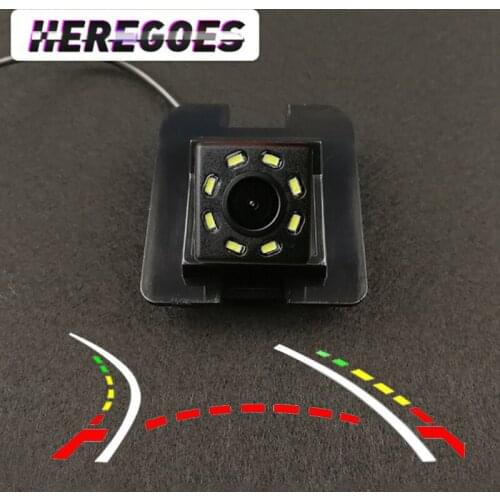 Fisheye 12 led dynamic Wireless Car CCD Night Vision Rear Camera For Benz W204 W212 W221 Viano Vito 2010-2012 S600 S550 S500