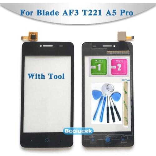 Replacement For ZTE Blade AF3 T221 A5 Pro or For ZTE Blade GF3 T320 V831 Touch Screen Digitizer Sensor Outer Glass Lens Panel