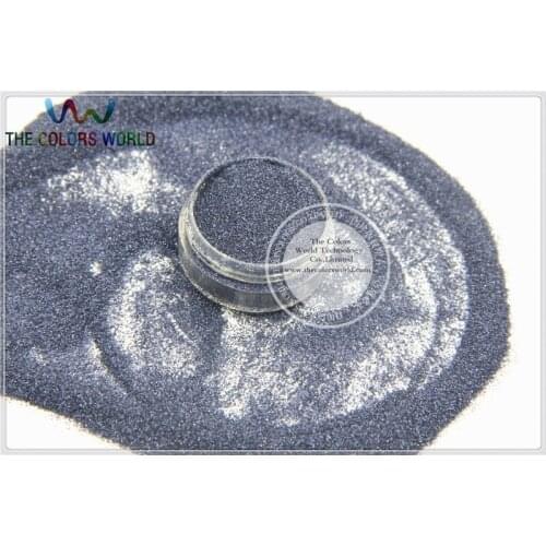 TCH609 0.2MM Size 008 Mate blue-black Colors fine glitter dust for nail Art or other DIY decoration