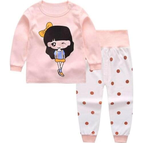 Unini-yun Unisex Baby Clothing Set Newborn Long Sleeve Girls Sweatshirt+Casual Pants 2Pcs Tracksuit Infant Clothing Sets
