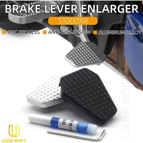 For BMW S1000XR 2020 2021 Brake Lever Enlarger Motorcycle Rear Brake Lever Pedal Extender Foot Peg Enlarge Extension Accessorie