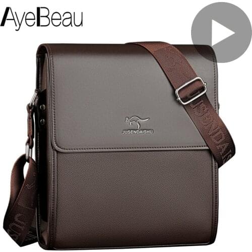 Vintage Business Shoulder Men Bag Messenger Crossbody Cross Body Male Handbag For Sac Side Bolso Hit Bolsa Tas Casual Bag Porter