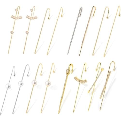 ZAKOL New Hot Cubic Zirconia Crystal Stud Earrings Accessories for Women Girl Wedding Party Dinner Dress Jewelry FSEP3047