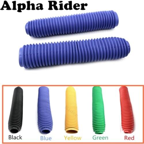 1 Pair Front Fork Cover Shock Boots Dust Guard Gaiter Gator for CRF YZF KXF RMZ DRZ KLX 250 400 450R EXC300 TTR250 WR250R