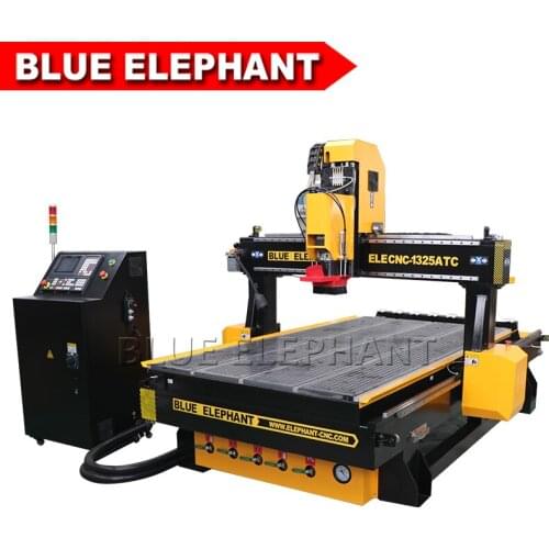 1325 auto tools changer wood cnc router 3 axis newest type dust collection acrylic cnc router for mdf acrylic aluminum pine