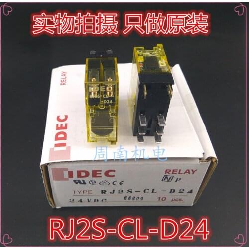 2Pcs/Lot Idec Relay Rj2S-Cl-D24 New And Original