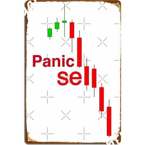 Panic Sell Metal Sign Plaques Cinema Kitchen Retro Club Bar Tin Sign Poster