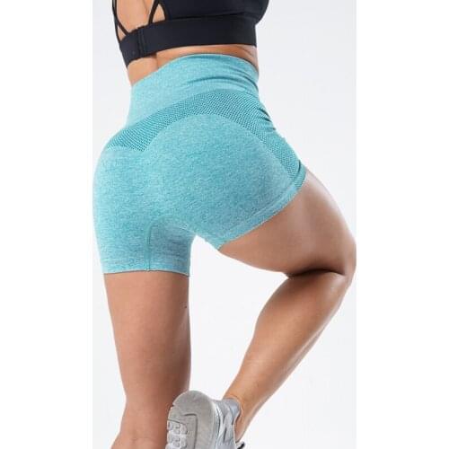 Nessaj Fitness Shorts Running Training Shorts Women Breathable Buttocks Heart Shaped Short For Athletic Sport Fitness Clothes