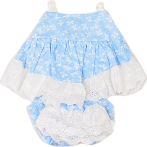 22-inch New Fashion Western-style Simulation Rebirth Doll Skin-friendly and Comfortable Cloth Romper Accessories Baby Clothing