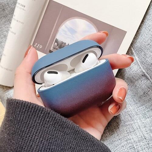 Gradient Case For Apple Airpods Pro 1 2 Original Earphone Case Colorful Candy For AirPods Pro 2 1 Air Pod PC Hard Cute Cover Box