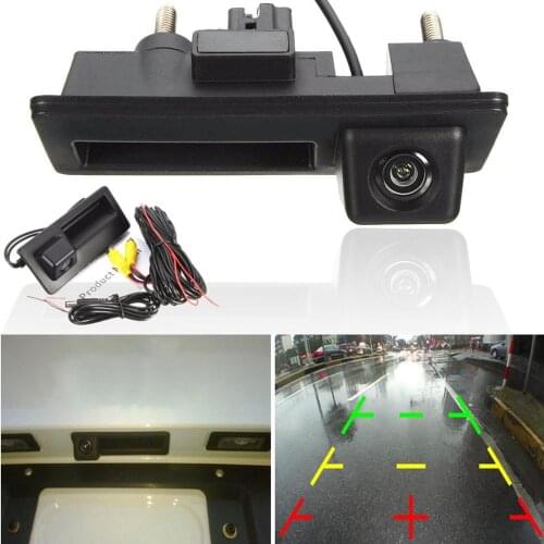 Portable Reversing Backup Camera Car Rear View Camera Black High Quality Rear View Camera For TIGUAN RCD510 RNS315 RNS310 RNS510