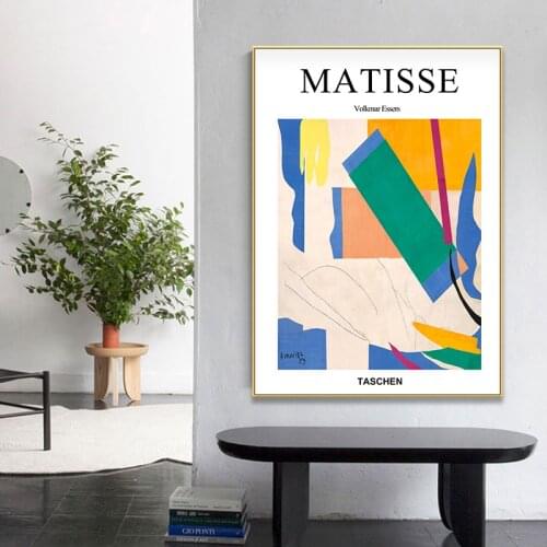 Matisse Posters And Prints Abstract Geometric Colorful Wall Art Canvas Painting Pictures For Living Room Home Decor