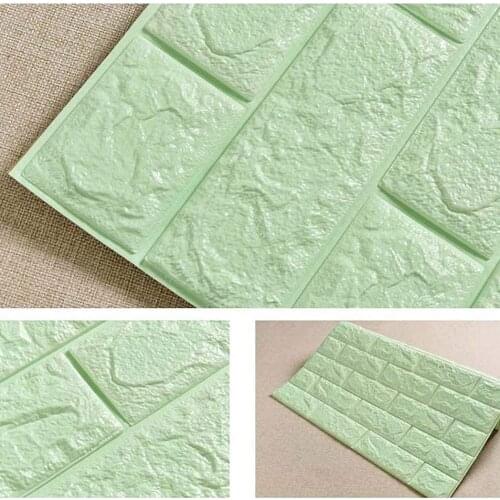 Self adhesive Waterproof TV Background Brick Wallpapers 3D Wall Sticker Living Room Wallpaper Mural Bedroom Decorative