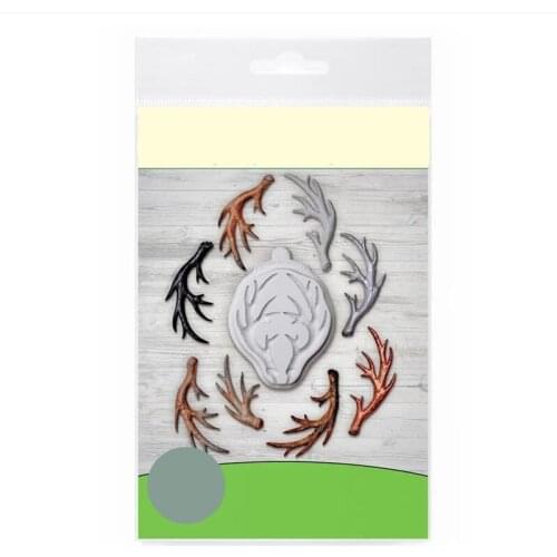 SHENHONG Small Antlers Silicone Fondant Mold Cake Decorating Sugarcraf Tools Mold DIY Baking Candy Gumpaste Cake Mould